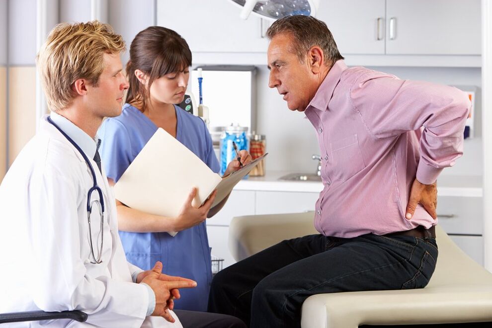 appointment ng doktor para sa pananakit ng likod